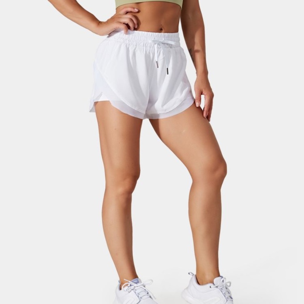 Halara Crossover Mesh Shorts